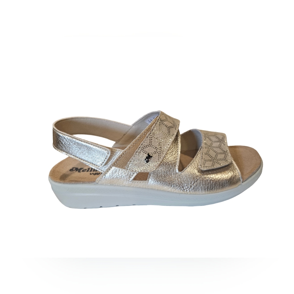 117 Melluso Walk Gold Women's Sandals EU 40